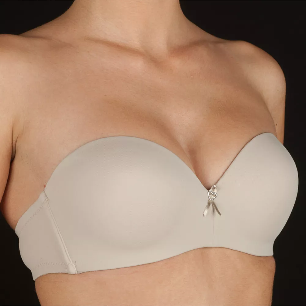 Sujetador Push up sin tirantas Cintia, Capri Selene copa B