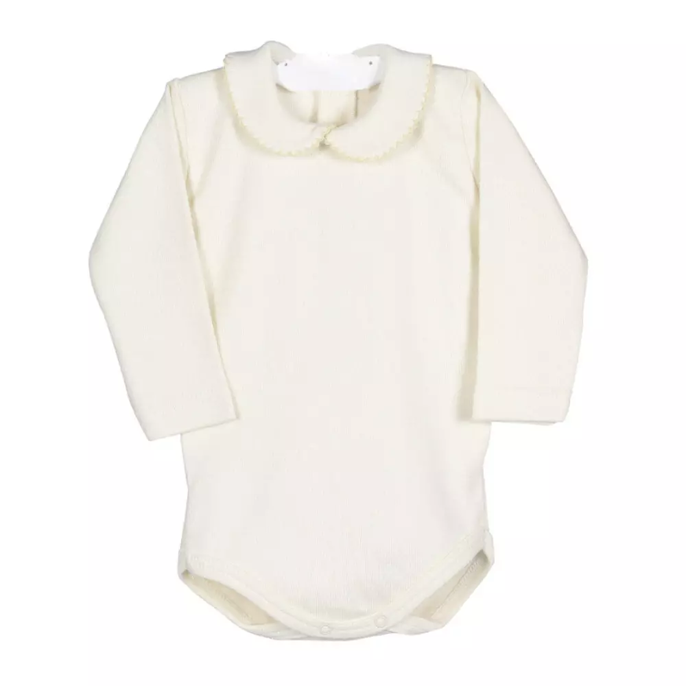 Body cuello bebe calamaro con diente de rata