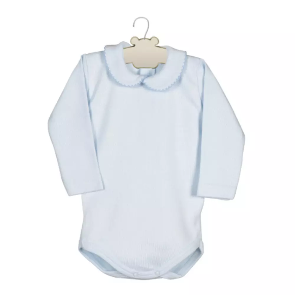 Body cuello bebe calamaro con diente de rata