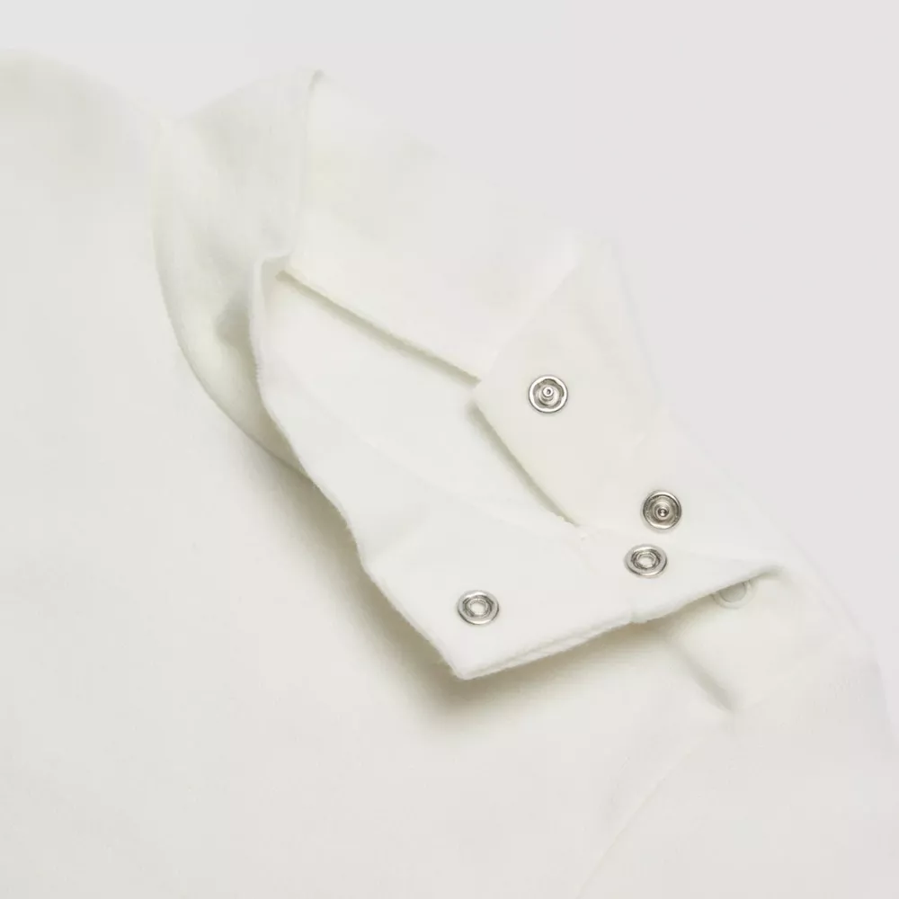 body semicisne Blanco con corchetes Ysabel Mora